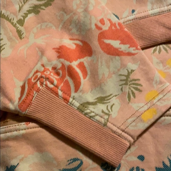 Tropical oversized crop sweater - Picture 3 of 6